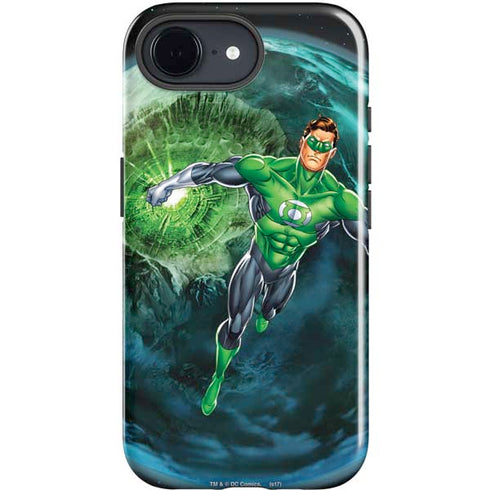 DC Comics Green Lantern Action Pose in Space iPhone 16e Impact Case
