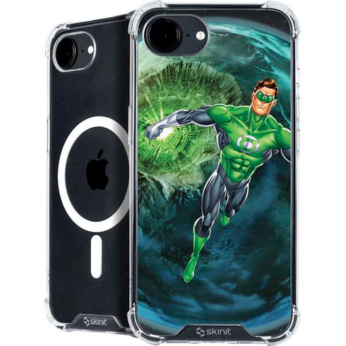 DC Comics Green Lantern Action Pose in Space iPhone 16e MagSafe Case