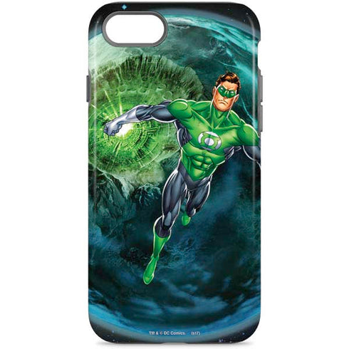 DC Comics Green Lantern Action Pose in Space iPhone Cases