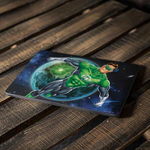 DC Comics Green Lantern Action Pose in Space Apple MacBook Air Skin