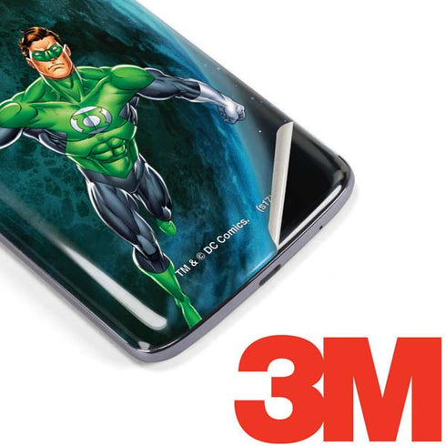 DC Comics Green Lantern Action Pose in Space Moto E5 Plus Skin