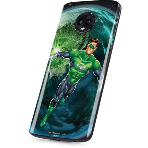 DC Comics Green Lantern Action Pose in Space Moto G6 Skin
