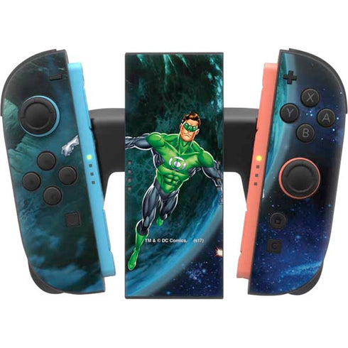 DC Comics Green Lantern Action Pose in Space Nintendo Switch 2 (2025) Joy-Con Controller Skin