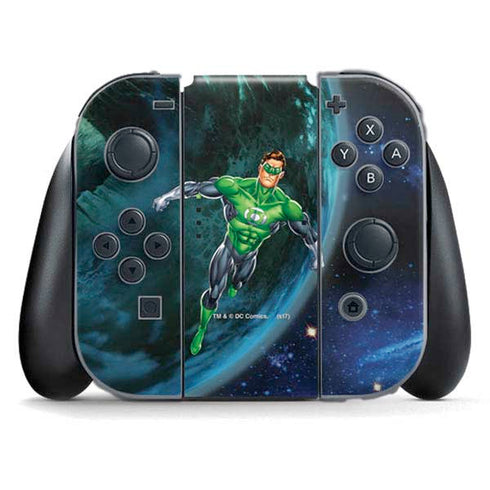 DC Comics Green Lantern Action Pose in Space Nintendo Skins