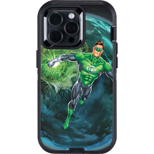 DC Comics Green Lantern Action Pose in Space Otterbox Defender iPhone Skin