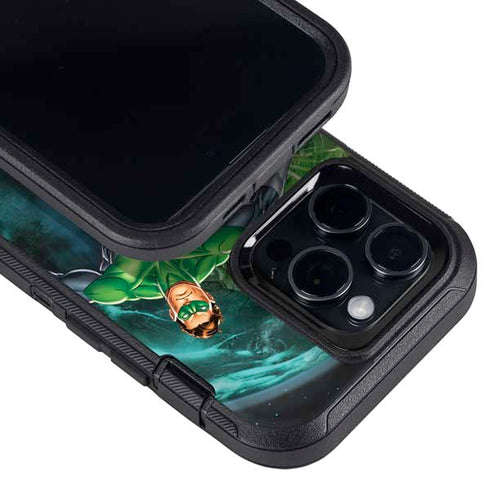 DC Comics Green Lantern Action Pose in Space Otterbox Defender iPhone Skin