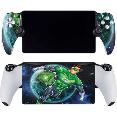 DC Comics Green Lantern Action Pose in Space PlayStation Portal Remote Player Skin