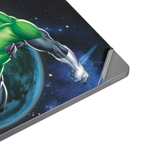 DC Comics Green Lantern Action Pose in Space Laptop Skins