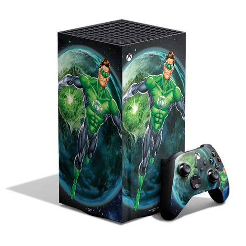 DC Comics Green Lantern Action Pose in Space XBox Series X Digital Edition Bundle Skin