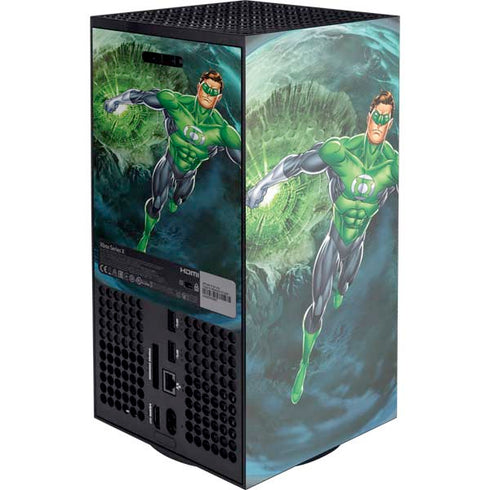 DC Comics Green Lantern Action Pose in Space XBox Series X Digital Edition Console Skin