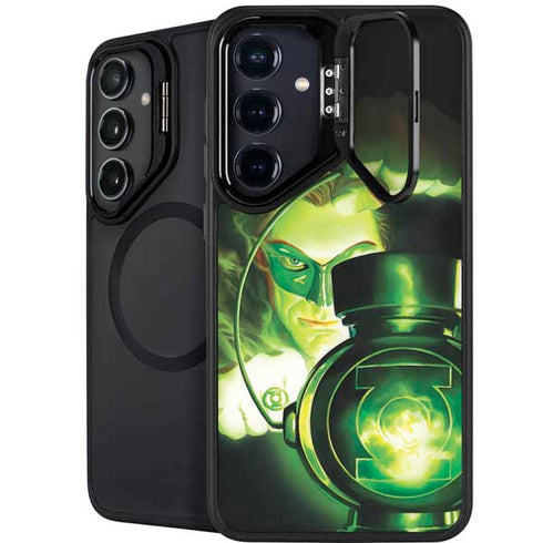 DC Comics Green Lantern Portrait Art By Alex Ross Galaxy S25 Plus Kickstand Case