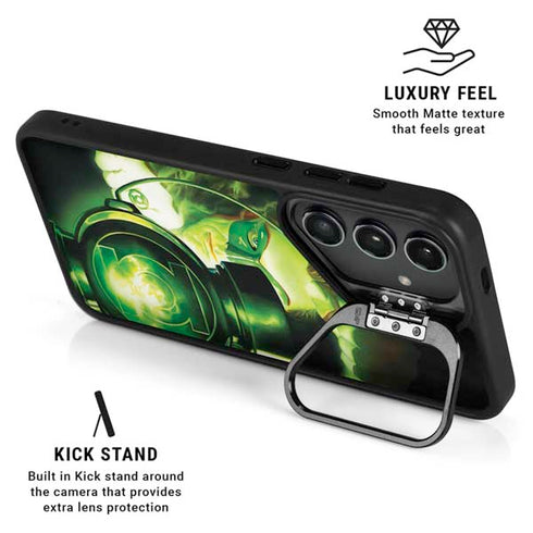 DC Comics Green Lantern Portrait Art By Alex Ross Galaxy S24 Plus Kickstand Case