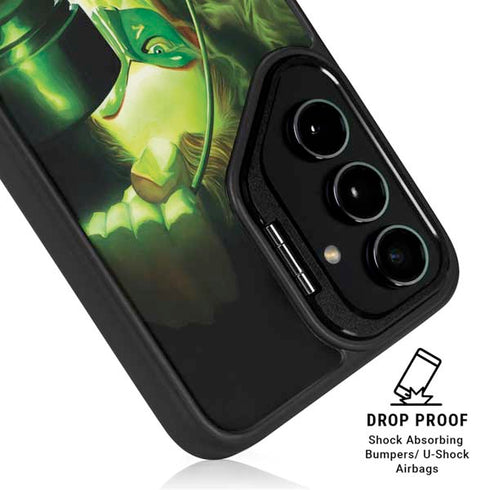 DC Comics Green Lantern Portrait Art By Alex Ross Galaxy S25 Plus Kickstand Case