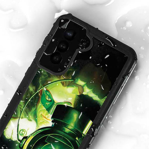 DC Comics Green Lantern Portrait Art By Alex Ross Galaxy S24 Plus Waterproof Case