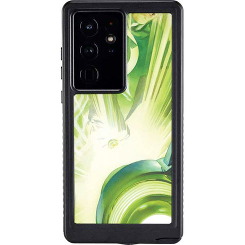 DC Comics Green Lantern Portrait Art By Alex Ross Galaxy S24 Ultra Waterproof Case