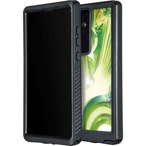 DC Comics Green Lantern Portrait Art By Alex Ross Galaxy S24 Ultra Waterproof Case