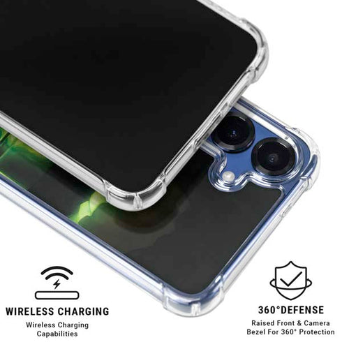 DC Comics Green Lantern Portrait Art By Alex Ross Galaxy S25 Plus Clear Case