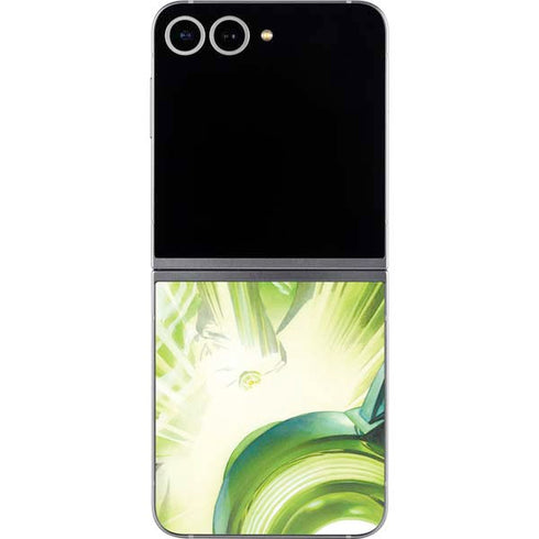 DC Comics Green Lantern Portrait Art By Alex Ross Galaxy Z Flip6 Skin