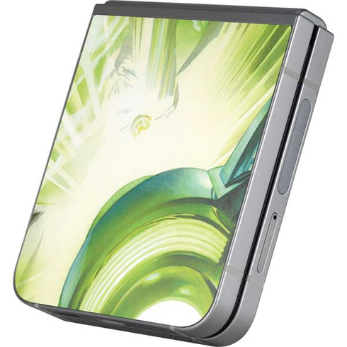 DC Comics Green Lantern Portrait Art By Alex Ross Galaxy Z Flip6 Skin