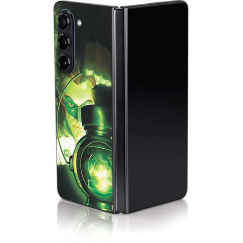 DC Comics Green Lantern Portrait Art By Alex Ross Galaxy Z Fold5 5G Skin
