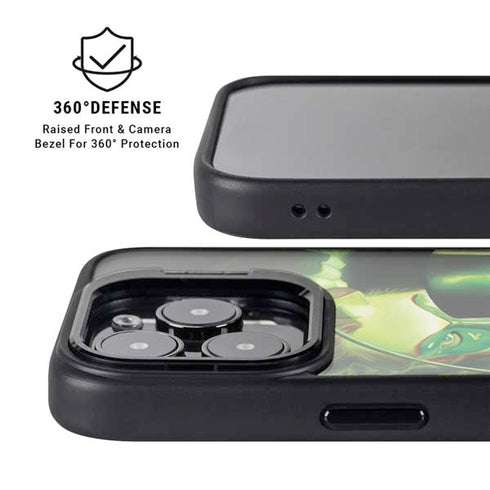 DC Comics Green Lantern Portrait Art By Alex Ross iPhone 14 Pro Kickstand Case