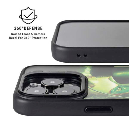 DC Comics Green Lantern Portrait Art By Alex Ross iPhone 15 Pro Max Kickstand Case