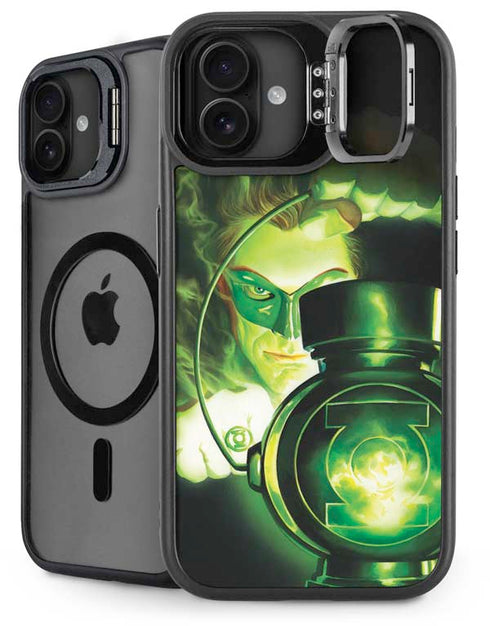 DC Comics Green Lantern Portrait Art By Alex Ross iPhone 16 Kickstand Case