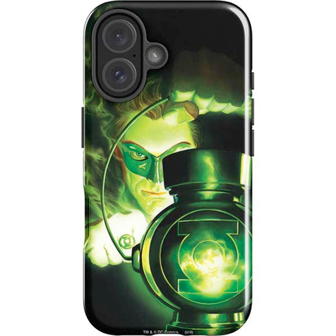 DC Comics Green Lantern Portrait Art By Alex Ross iPhone 16 Plus Impact Case