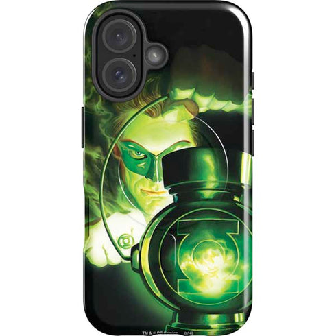 DC Comics Green Lantern Portrait Art By Alex Ross iPhone 16 Plus Magsafe Impact Case