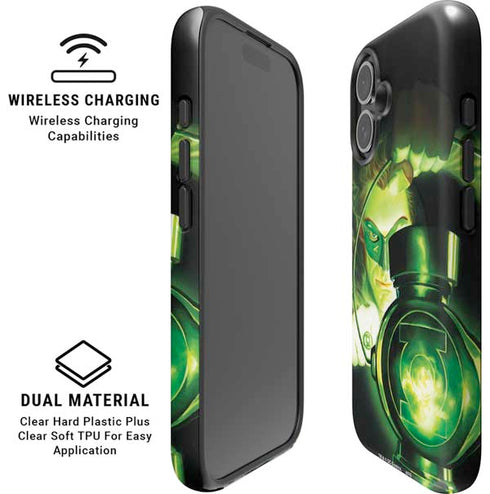 DC Comics Green Lantern Portrait Art By Alex Ross iPhone 16 Plus Magsafe Impact Case