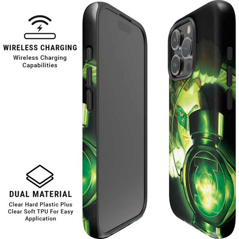 DC Comics Green Lantern Portrait Art By Alex Ross iPhone 16 Pro Magsafe Impact Case