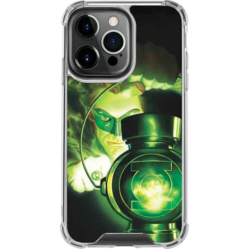 DC Comics Green Lantern Portrait Art By Alex Ross iPhone 16 Pro Max Clear Case