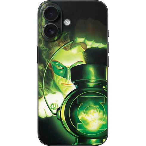 DC Comics Green Lantern Portrait Art By Alex Ross iPhone 16 Skin