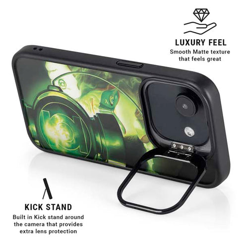 DC Comics Green Lantern Portrait Art By Alex Ross iPhone 16e Kickstand Case