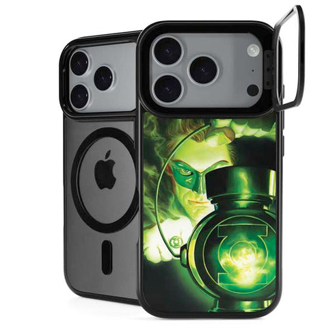 DC Comics Green Lantern Portrait Art By Alex Ross iPhone 18 Pro Kickstand Case