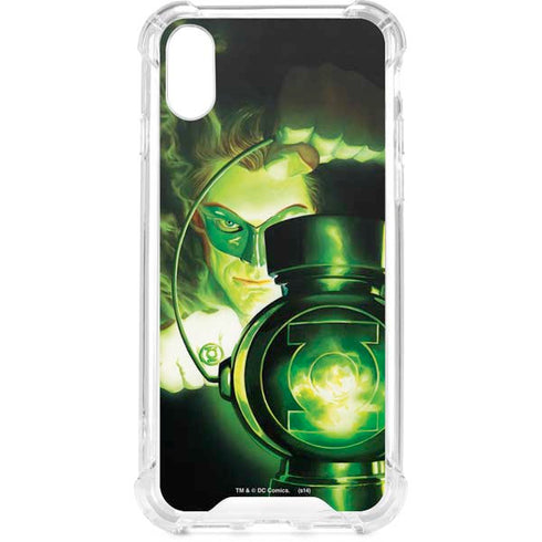 DC Comics Green Lantern Portrait Art By Alex Ross iPhone XS Clear Case