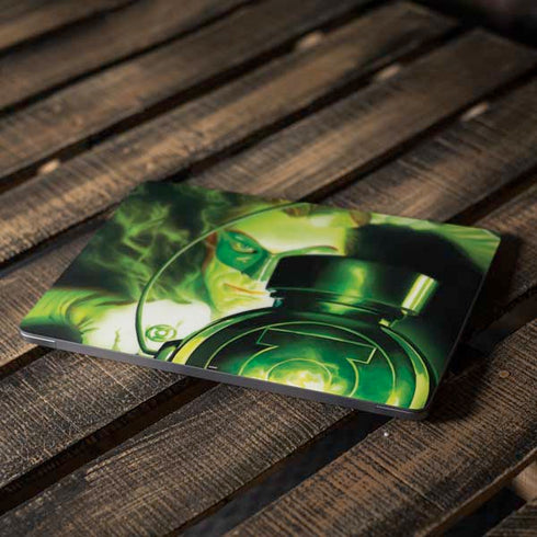 DC Comics Green Lantern Portrait Art By Alex Ross Apple MacBook Air Skin