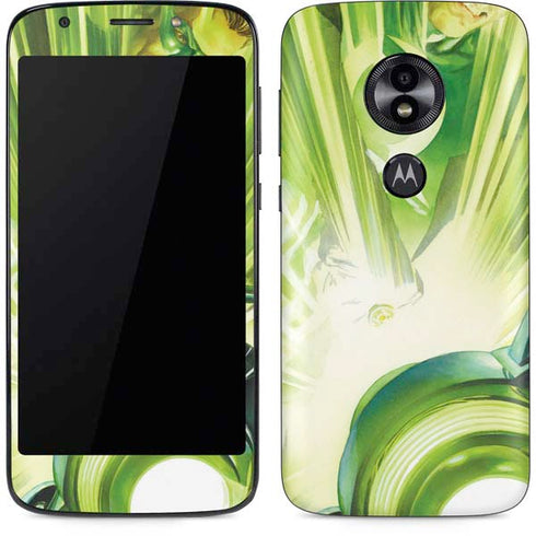 DC Comics Green Lantern Portrait Art By Alex Ross Moto E5 Play Skin