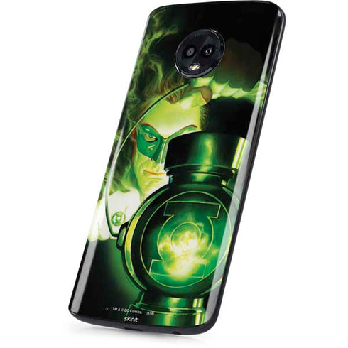 DC Comics Green Lantern Portrait Art By Alex Ross Moto G6 Skin