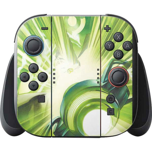 DC Comics Green Lantern Portrait Art By Alex Ross Nintendo Switch 2 (2025) with Joy-Con Skin