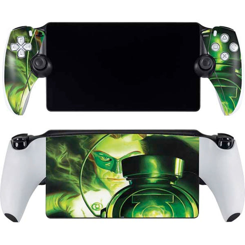 DC Comics Green Lantern Portrait Art By Alex Ross PlayStation Portal Remote Player Skin