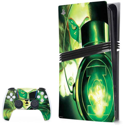 DC Comics Green Lantern Portrait Art By Alex Ross PlayStation PS5 Skins