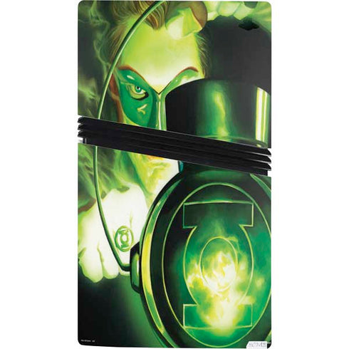 DC Comics Green Lantern Portrait Art By Alex Ross PS5 Pro Console Skin