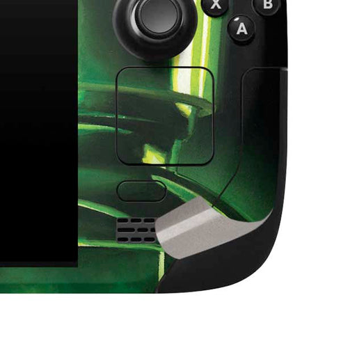 DC Comics Green Lantern Portrait Art By Alex Ross Steam Deck Handheld Gaming Computer Skin