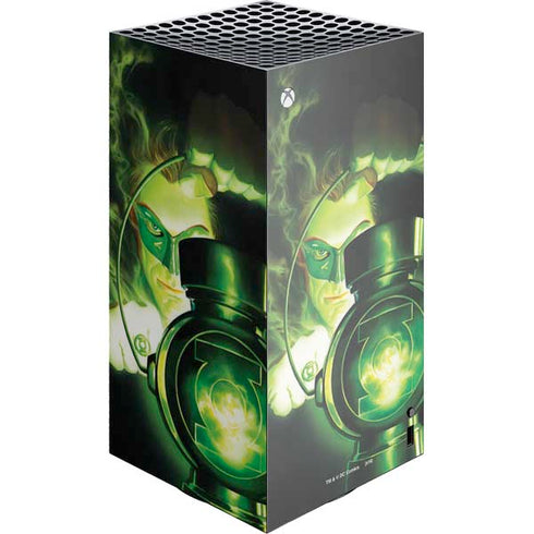 DC Comics Green Lantern Portrait Art By Alex Ross XBox Series X Digital Edition Console Skin