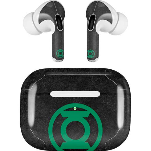 DC Comics Green Lantern Logo Black Background AirPods Skins