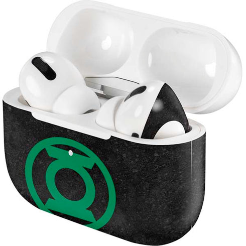 DC Comics Green Lantern Logo Black Background AirPods Skins