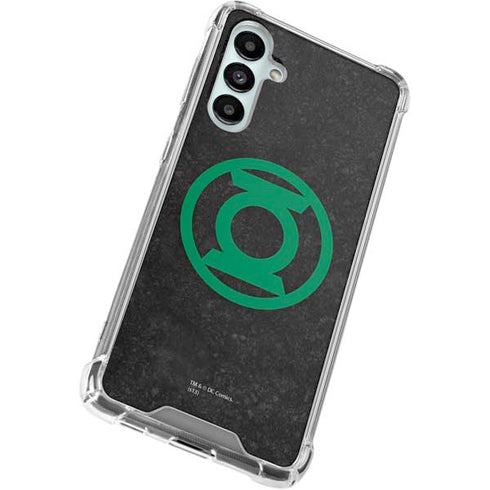 DC Comics Green Lantern Logo Black Background Galaxy A16 5G Clear Case