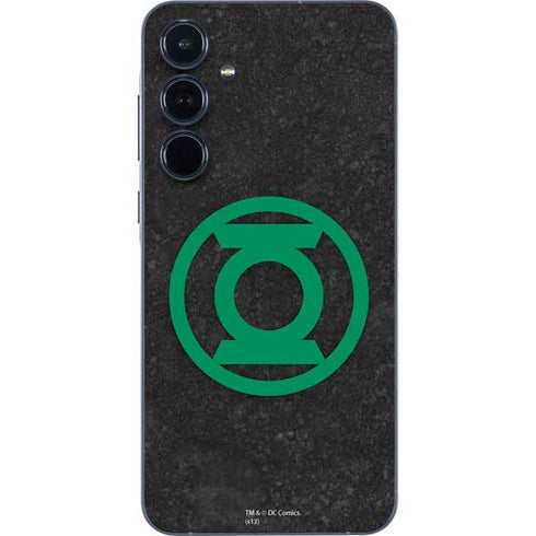 DC Comics Green Lantern Logo Black Background Galaxy A35 5G Skin