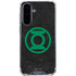 DC Comics Green Lantern Logo Black Background Galaxy A36 5G Clear Case